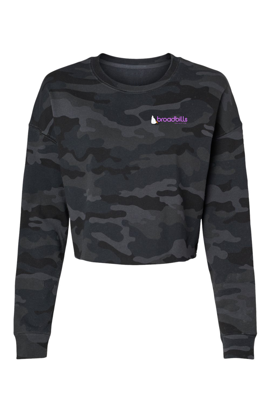 OG Logo Camo Cropped Crewneck